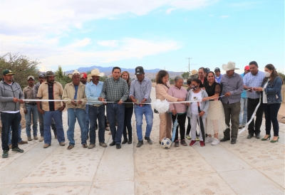 EN SAN FELIPE, SE INAUGURA CALLE DE ACCESO EN LA COMUNIDAD LA PALMA