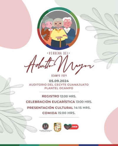 Verbena del Adulto Mayor en Ocampo