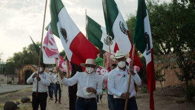 Julio González visita la comunidad de La Ventilla y  la colonia Lindavista