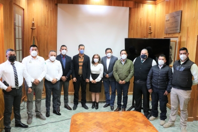 Secretaría de Seguridad Pública del Estado refrenda colaboración en materia  de seguridad con el municipio de San Felipe