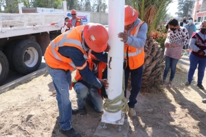Presidente Municipal da inicio a obra de mejoramiento de imagen urbana en la ciudad