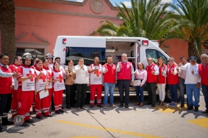 Ocampo : Tiene nueva ambulancia para la Cruz Roja