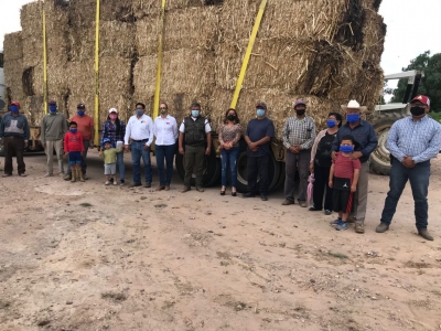 San Felipe;  Entrega de Apoyos Emergentes en Especie para Contingencias