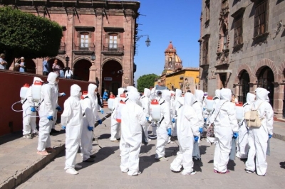 San Miguel de Allende, entre los 10 primeros municipios de mayor contagio por COVID 19.