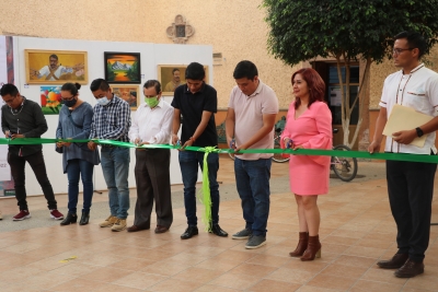 Se inaugura exposición de pintura al óleo “Pinceles en Trayectoria” en San Felipe