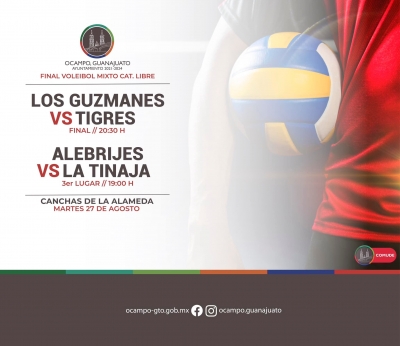 Gran final de Voley Bol, en la Alameda