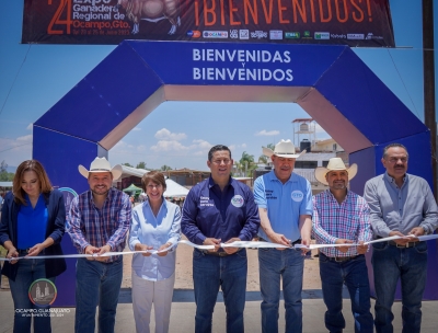 Inaugura el Ejecutivo la 24 Expo Regional Ganadera de Ocampo 2023 y el Segundo Reencuentro Ocampense Migrante.