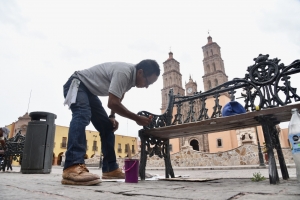 Gobierno Municipal refrenda su compromiso con la imagen urbana de Dolores Hidalgo.