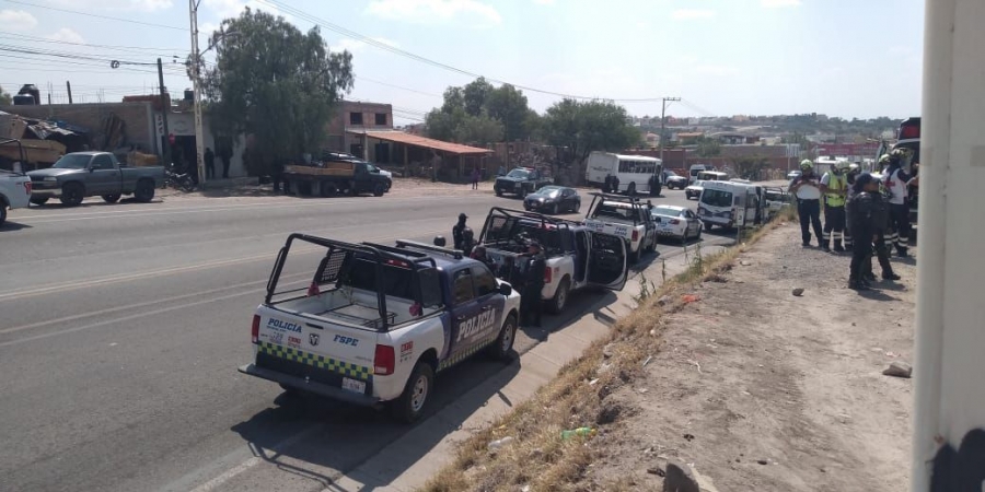 Represión a ciudadanos por manifestarse en Guanajuato Capital
