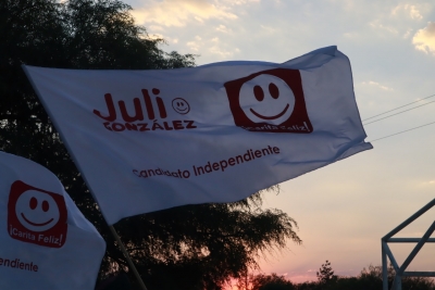 Dolores Hidalgo; Julio González,  visito la colonia de Santa Cecilia.