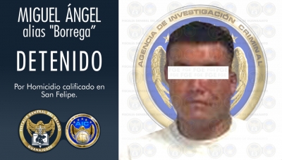 Vinculan a hombre  a proceso proceso penal con prisión,  por el delito de homicidio en San Felipe.