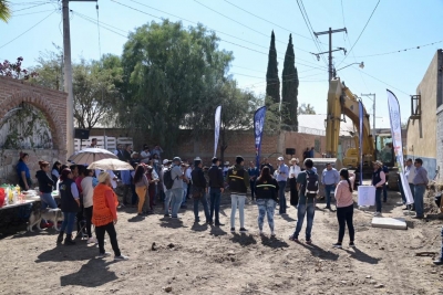 GOBIERNO MUNICIPAL ARRANCA OBRA DE PAVIMENTACIÓN EN LA SAN PEDRO II