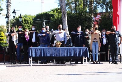 Autoridades municipales,en San Felipe,  conmemoran 204 aniversario luctuoso del  laguense Rafael Jiménez de Castro González.