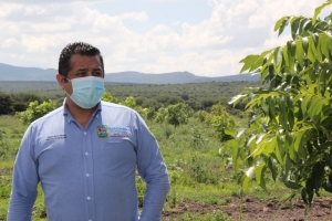 Presidente Municipal  realiza gira para supervisar avances de acciones para el desarrollo rural y social