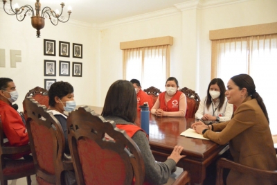 DIF  Y CRUZ ROJA PACTAN ALIANZA EN FAVOR DE LAS FAMILIAS DOLORENSES