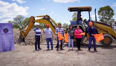 Inician ampliación del panteón municipal de Ocampo.