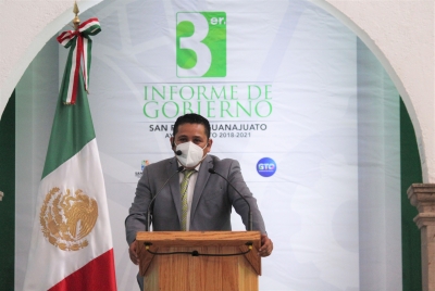 En San Felipe; Eduardo Maldonado García, rinde su Tercer Informe de Gobierno