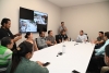 Empresarios locales recorren el nuevo Centro de Comando C4 de Dolores Hidalgo