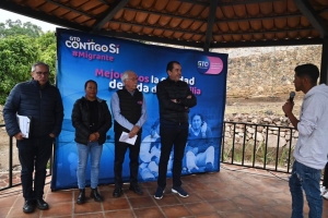PRESIDENTE MUNICIPAL ENTREGA PLAZA PÚBLICA EN SAN ANTÓN DE LAS MINAS