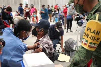 INICIA VACUNACION CONTRA COVID  EN DOLORES HIDALGO