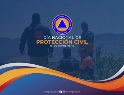 Ocampo Celebra el dia de la Protección civil