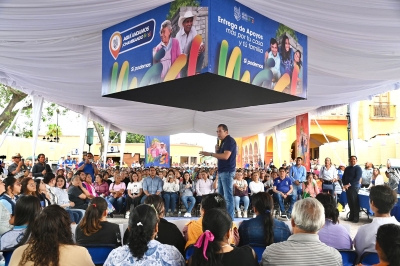 ENTREGAN MÁS DE 1000 APOYOS SOCIALES EN DOLORES HIDALGO