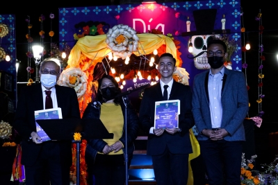 Con el concierto;El Alma Romántica de México; Casa de la Cultura clausura festejos en conmemoración al Dia de Muertos. En San Felipe.m