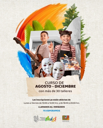 CASA DE CULTURA DE DOLORES HIDALGO, ABRE INSCRIPCION  PARA SUS TALLERES.